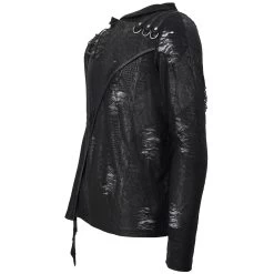 T-Shirt Manches Longues 'Diablo Shabby' à Capuche Noir 30 T-Shirt Manches Longues 'Diablo Shabby' à Capuche Noir -Magasin De Mode t shirt manches longues diablo shabby a capuche noir 10