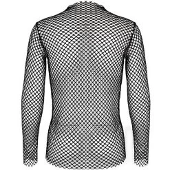 T-Shirt Manches Longues 'Xanthus' En Résille Noire 33 T-Shirt Manches Longues 'Xanthus' En Résille Noire -Magasin De Mode t shirt manches longues xanthus en resille noire 13