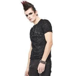 T-Shirt 'New Order' Noir 22 T-Shirt 'New Order' Noir -Magasin De Mode t shirt new order noir 3