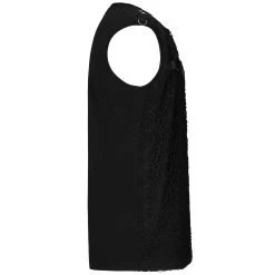 T-Shirt Pour Hommes 'Punk Mesh' Noir -Magasin De Mode t shirt pour hommes punk mesh noir 8