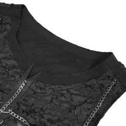 T-Shirt Sans Manches 'Bommoth' Noir -Magasin De Mode t shirt sans manches bommoth noir 10