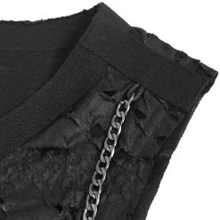 T-Shirt Sans Manches 'Bommoth' Noir -Magasin De Mode t shirt sans manches bommoth noir 11