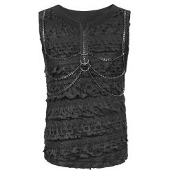 T-Shirt Sans Manches 'Bommoth' Noir