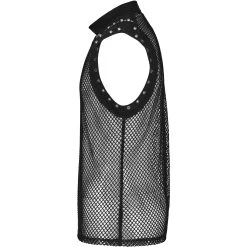 T-Shirt Sans Manches 'Burning Man' En Résille Noire 28 T-Shirt Sans Manches 'Burning Man' En Résille Noire -Magasin De Mode t shirt sans manches burning man en resille noire 11