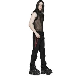 T-Shirt Sans Manches 'Burning Man' En Résille Noire 24 T-Shirt Sans Manches 'Burning Man' En Résille Noire -Magasin De Mode t shirt sans manches burning man en resille noire 7