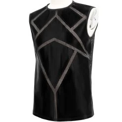 T-Shirt Sans Manches 'Patchwork' Pour Hommes 30 T-Shirt Sans Manches 'Patchwork' Pour Hommes -Magasin De Mode t shirt sans manches patchwork pour hommes 11