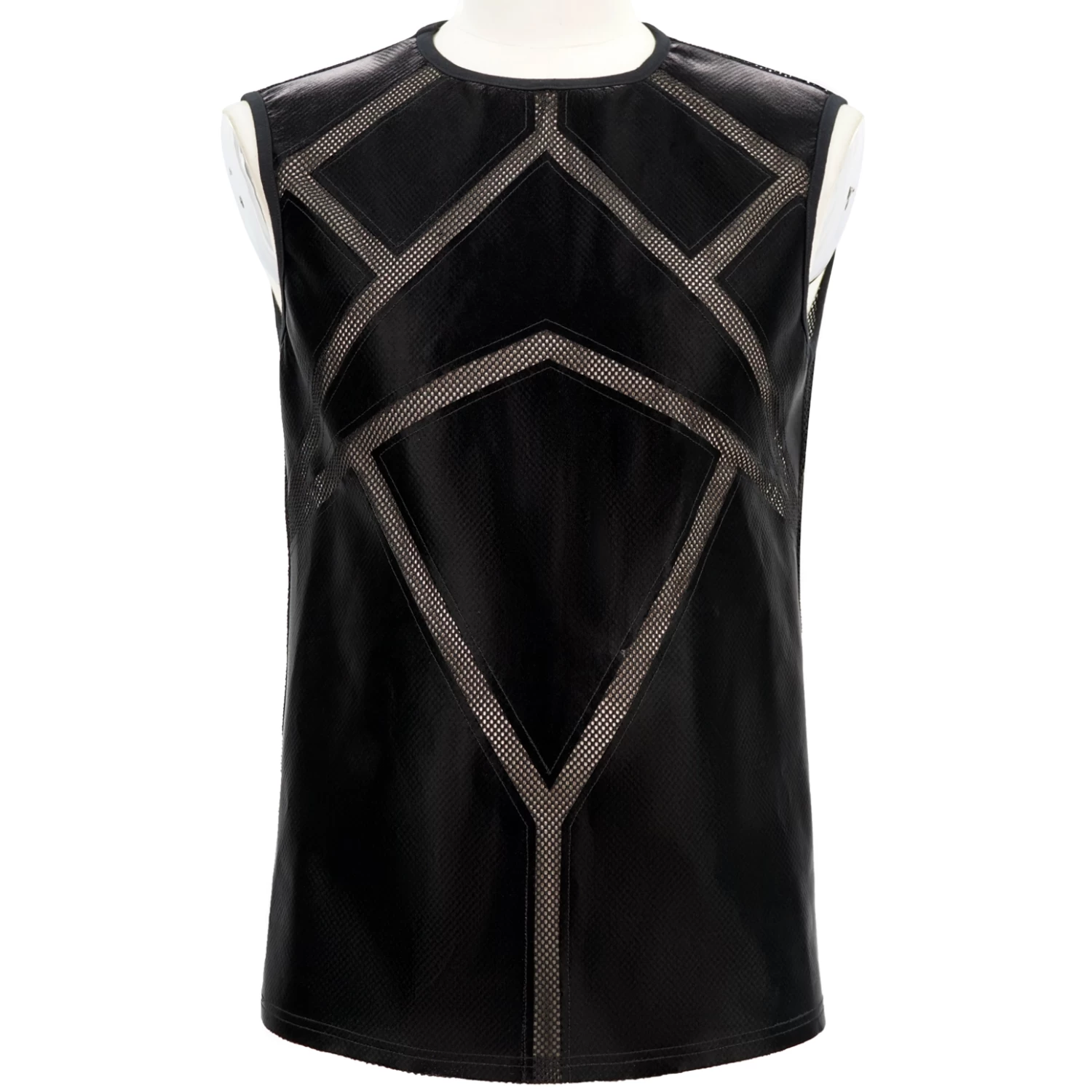 T-Shirt Sans Manches 'Patchwork' Pour Hommes 3 T-Shirt Sans Manches 'Patchwork' Pour Hommes