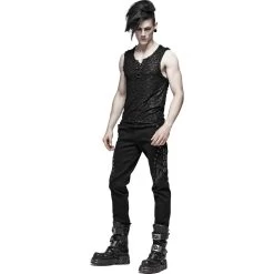 T-Shirt Sans Manches 'Psychonaut' Noir 19 T-Shirt Sans Manches 'Psychonaut' Noir -Magasin De Mode t shirt sans manches psychonaut noir 4