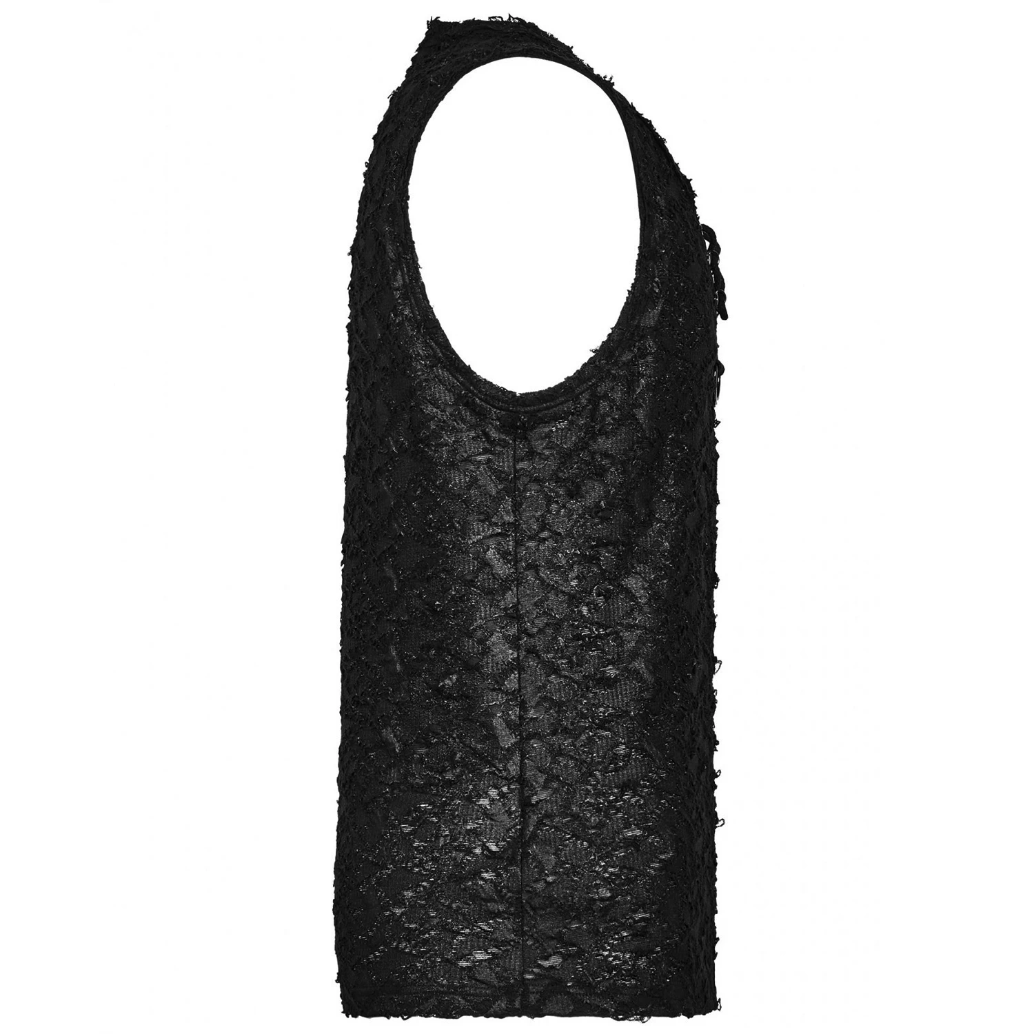 T-Shirt Sans Manches 'Psychonaut' Noir 11 T-Shirt Sans Manches 'Psychonaut' Noir – Image 9