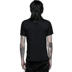 T-Shirt 'Stylish Mesh' Noir -Magasin De Mode t shirt stylish mesh noir 2