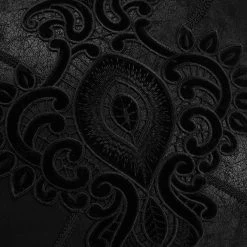 Taie D'Oreiller Décorative 'Gothic Cozy' Noire 16 Taie D'Oreiller Décorative 'Gothic Cozy' Noire -Magasin De Mode taie d oreiller decorative gothic cozy noire 3