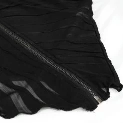 Top à Capuche Asymétrique 'Cyber Game' Noir -Magasin De Mode top a capuche asymetrique cyber game noir 35