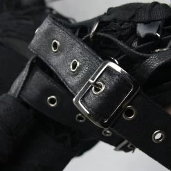 Top à Capuche 'Gothic Damage' Noir -Magasin De Mode top a capuche gothic damage noir 13