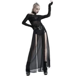 Top à Manches Longues 'Araneidae' Noir -Magasin De Mode top a manches longues araneidae noir 4