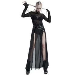 Top à Manches Longues 'Araneidae' Noir -Magasin De Mode top a manches longues araneidae noir 6