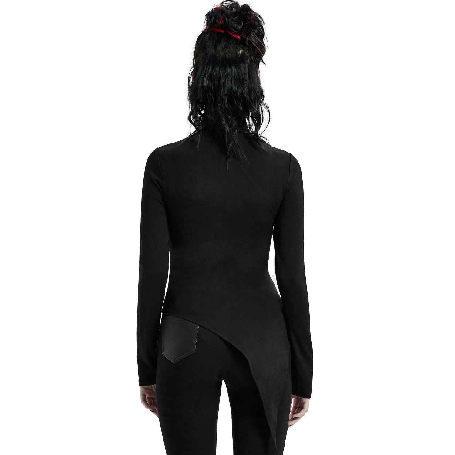Top à Manches Longues 'Church Architectura' Noir 5 Top à Manches Longues 'Church Architectura' Noir – Image 3