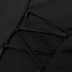 Top à Manches Longues 'Coffin' Noir -Magasin De Mode top a manches longues coffin noir 9