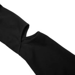 Top à Manches Longues 'Guenievre' Noir -Magasin De Mode top a manches longues guenievre noir 13