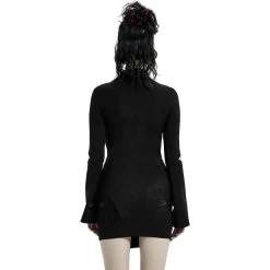 Top à Manches Longues 'Guenievre' Noir -Magasin De Mode top a manches longues guenievre noir 2