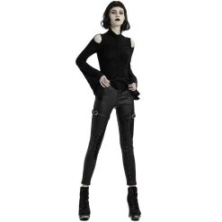 Top à Manches Longues 'Isolde' Noir 32 Top à Manches Longues 'Isolde' Noir -Magasin De Mode top a manches longues isolde noir 10