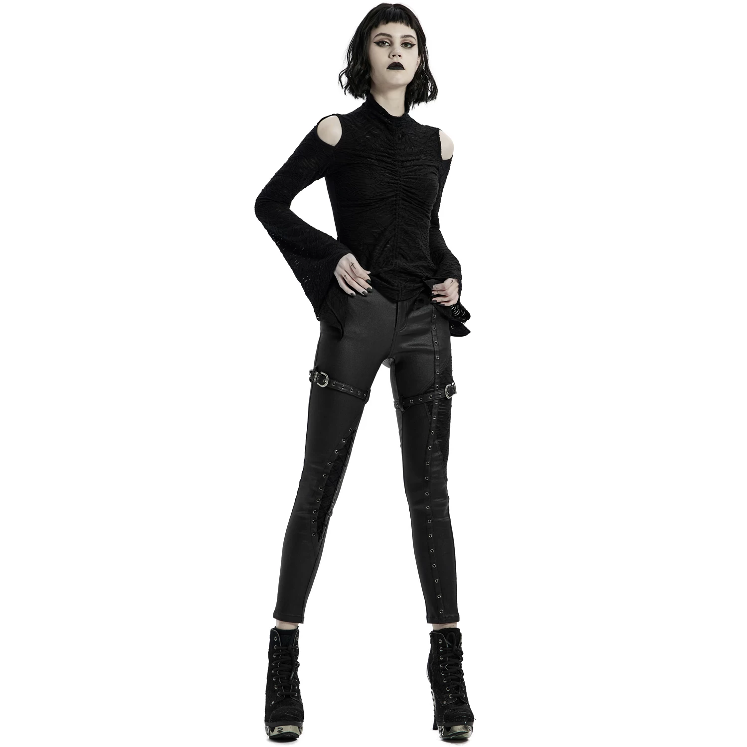 Top à Manches Longues 'Isolde' Noir 13 Top à Manches Longues 'Isolde' Noir – Image 11