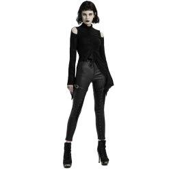 Top à Manches Longues 'Isolde' Noir 33 Top à Manches Longues 'Isolde' Noir -Magasin De Mode top a manches longues isolde noir 11