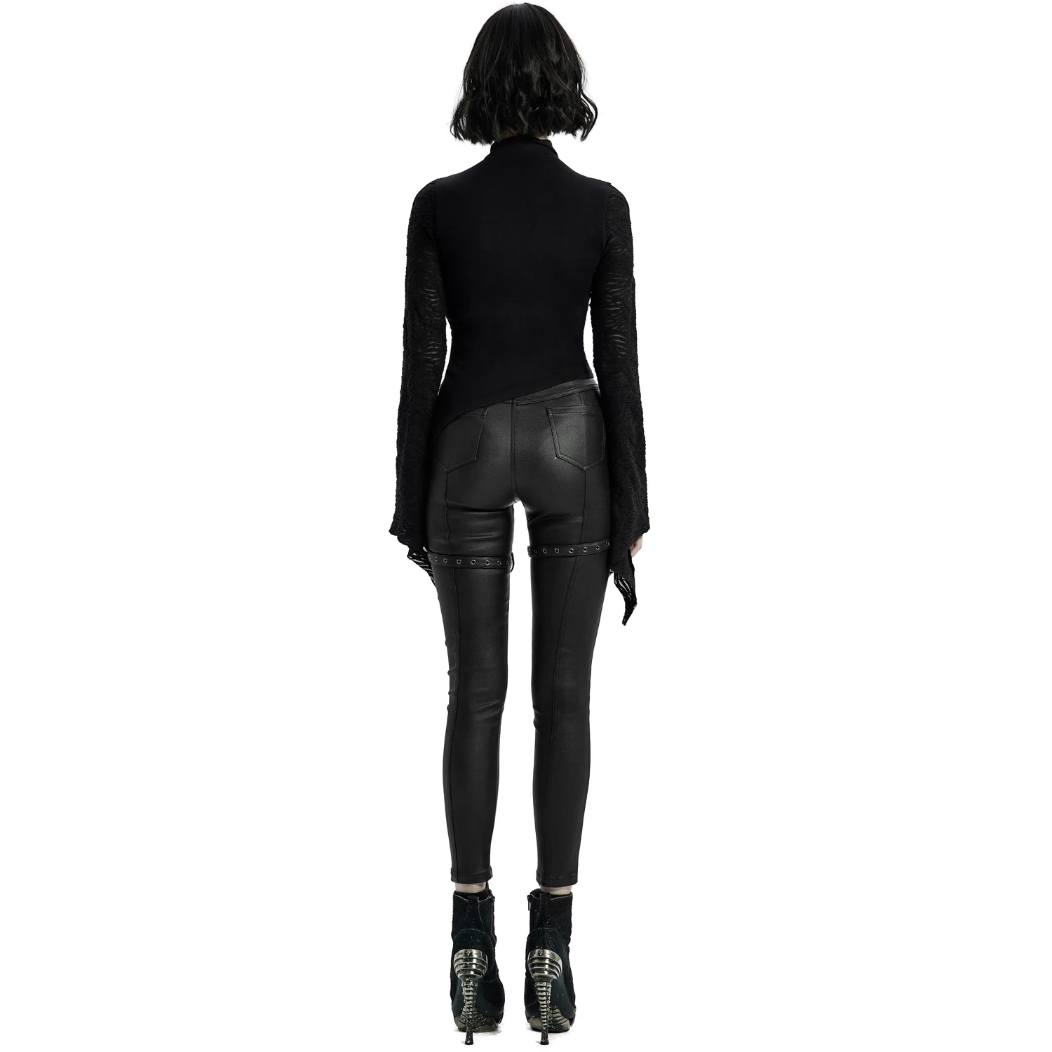 Top à Manches Longues 'Isolde' Noir 16 Top à Manches Longues 'Isolde' Noir – Image 14