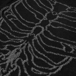 Top Asymétrique 'Rib Cage' Noir -Magasin De Mode top asymetrique rib cage noir 14