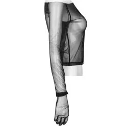 Top 'Enigma' En Résille Noire -Magasin De Mode top enigma en resille noire 7