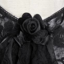 Top 'Ophelia' En Dentelle Noire -Magasin De Mode top ophelia en dentelle noire 12