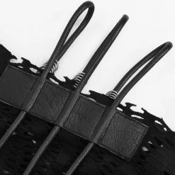 Top 'Punk Hollow Out' Noir à Manches Longues 27 Top 'Punk Hollow Out' Noir à Manches Longues -Magasin De Mode top punk hollow out noir a manches longues 10