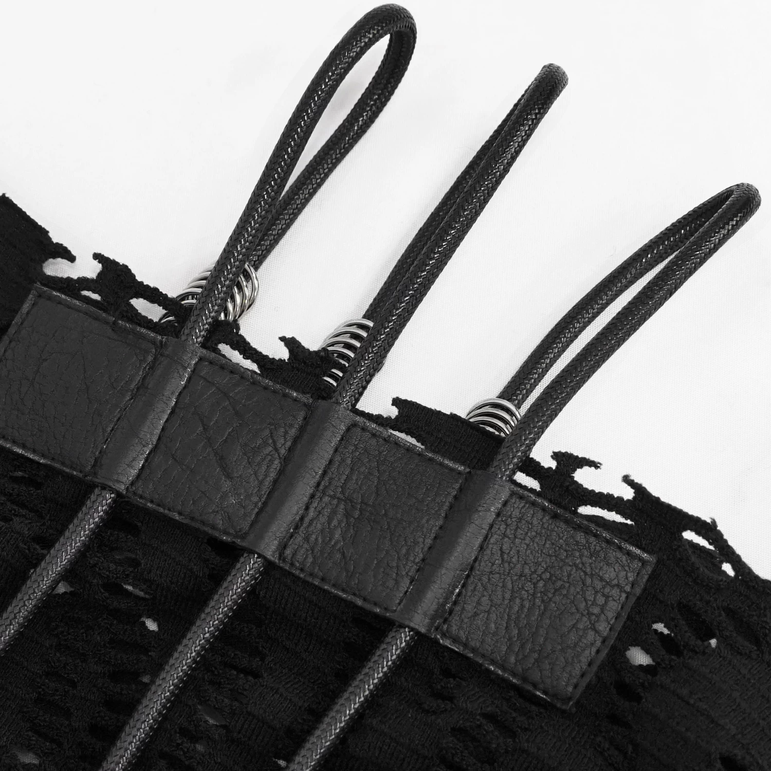 Top 'Punk Hollow Out' Noir à Manches Longues 13 Top 'Punk Hollow Out' Noir à Manches Longues – Image 11