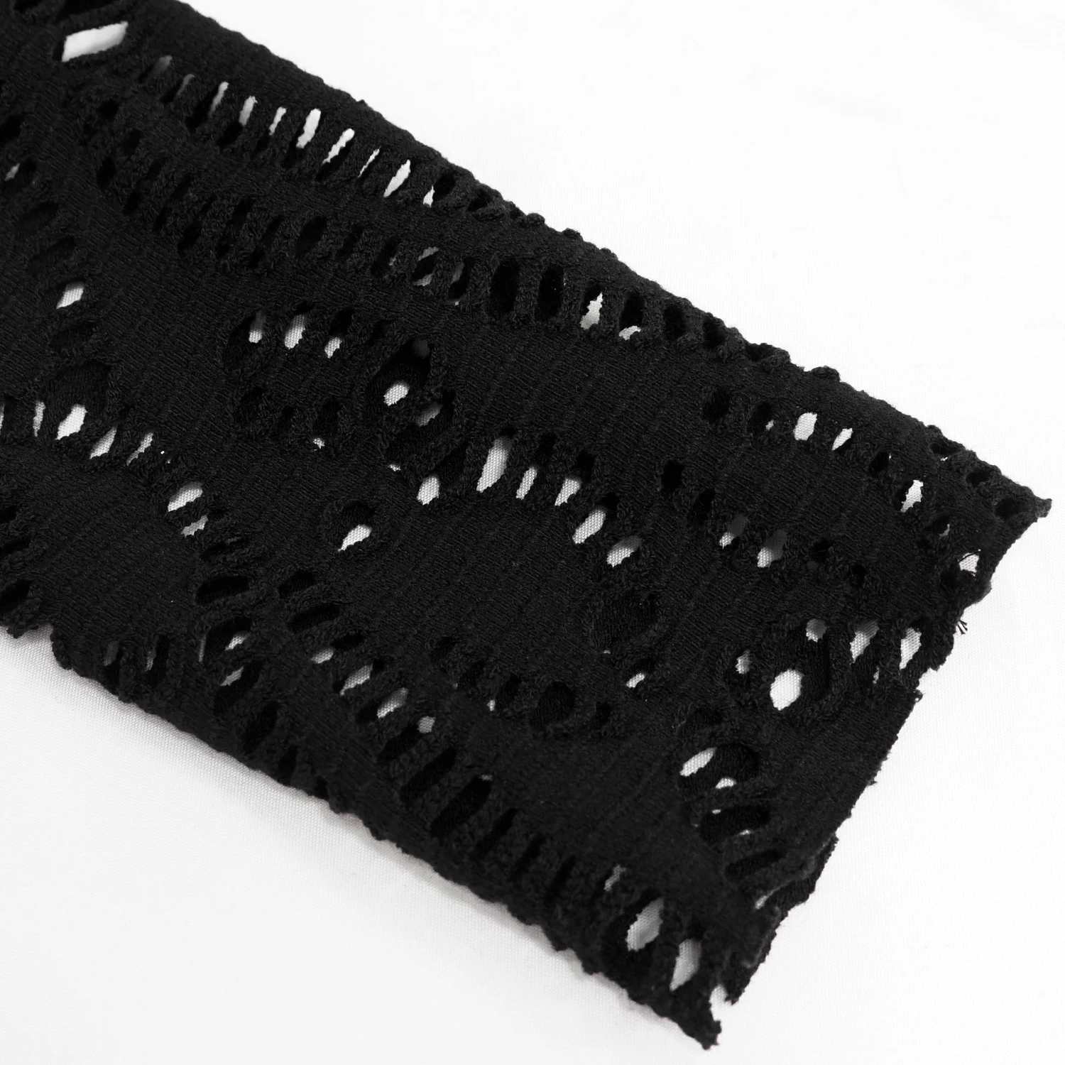 Top 'Punk Hollow Out' Noir à Manches Longues 15 Top 'Punk Hollow Out' Noir à Manches Longues – Image 13