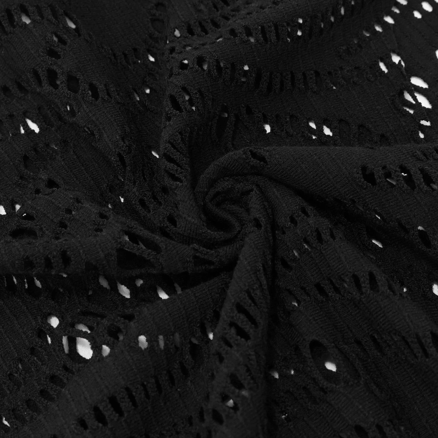 Top 'Punk Hollow Out' Noir à Manches Longues 17 Top 'Punk Hollow Out' Noir à Manches Longues – Image 15