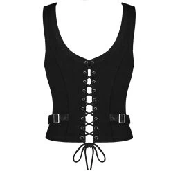 Top Sans Manches 'Poison' En Jacquart Noir 22 Top Sans Manches 'Poison' En Jacquart Noir -Magasin De Mode top sans manches poison en jacquart noir 7