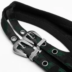 Top Sans Manches 'Poison' En Jacquart Vert Et Noir -Magasin De Mode top sans manches poison en jacquart vert et noir 11