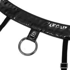 Top Sexy 'Fetishista' En Simili Cuir Noir Verni -Magasin De Mode top sexy fetishista en simili cuir noir verni 15