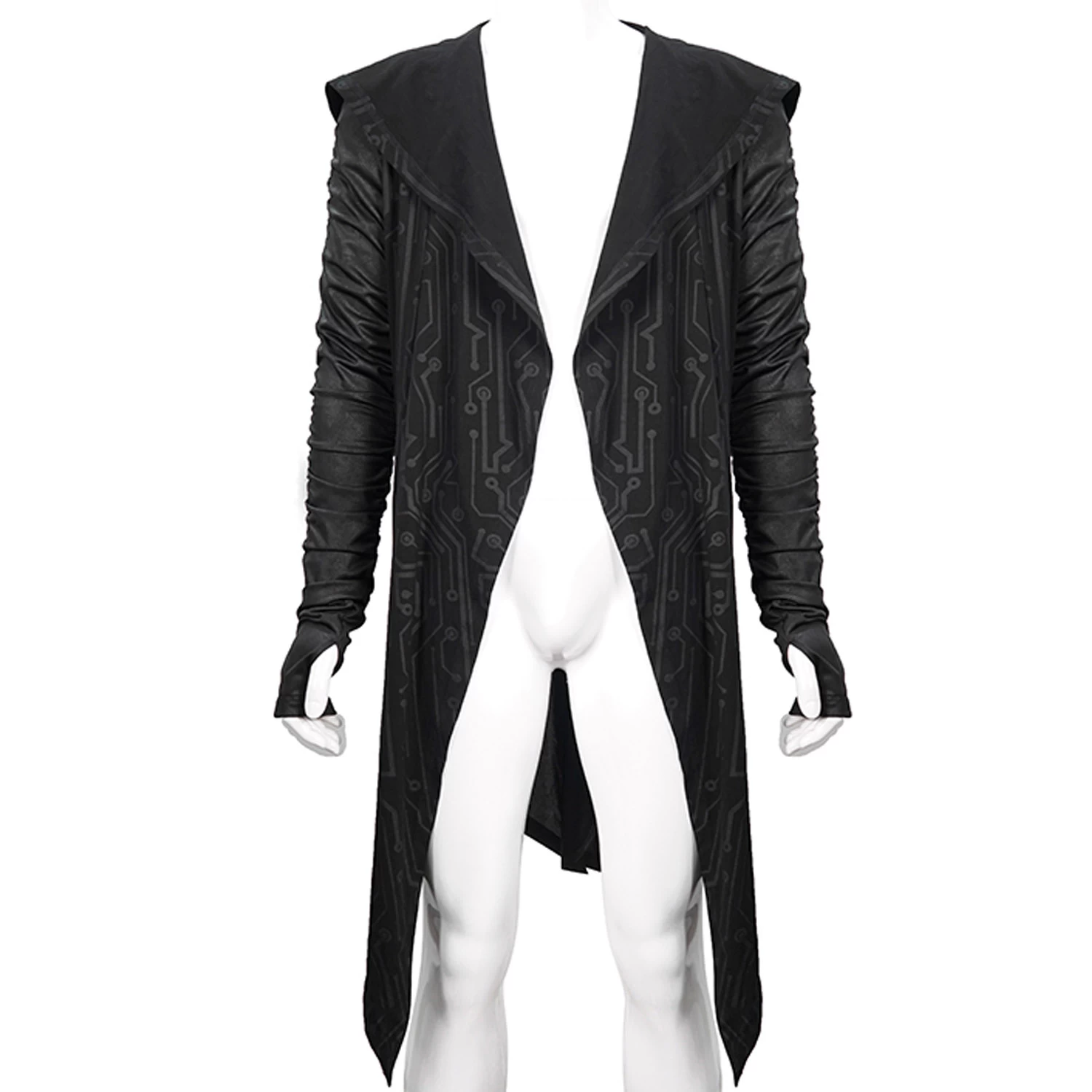 Veste à Capuche 'Cyber Game' Noire 15 Veste à Capuche 'Cyber Game' Noire – Image 13