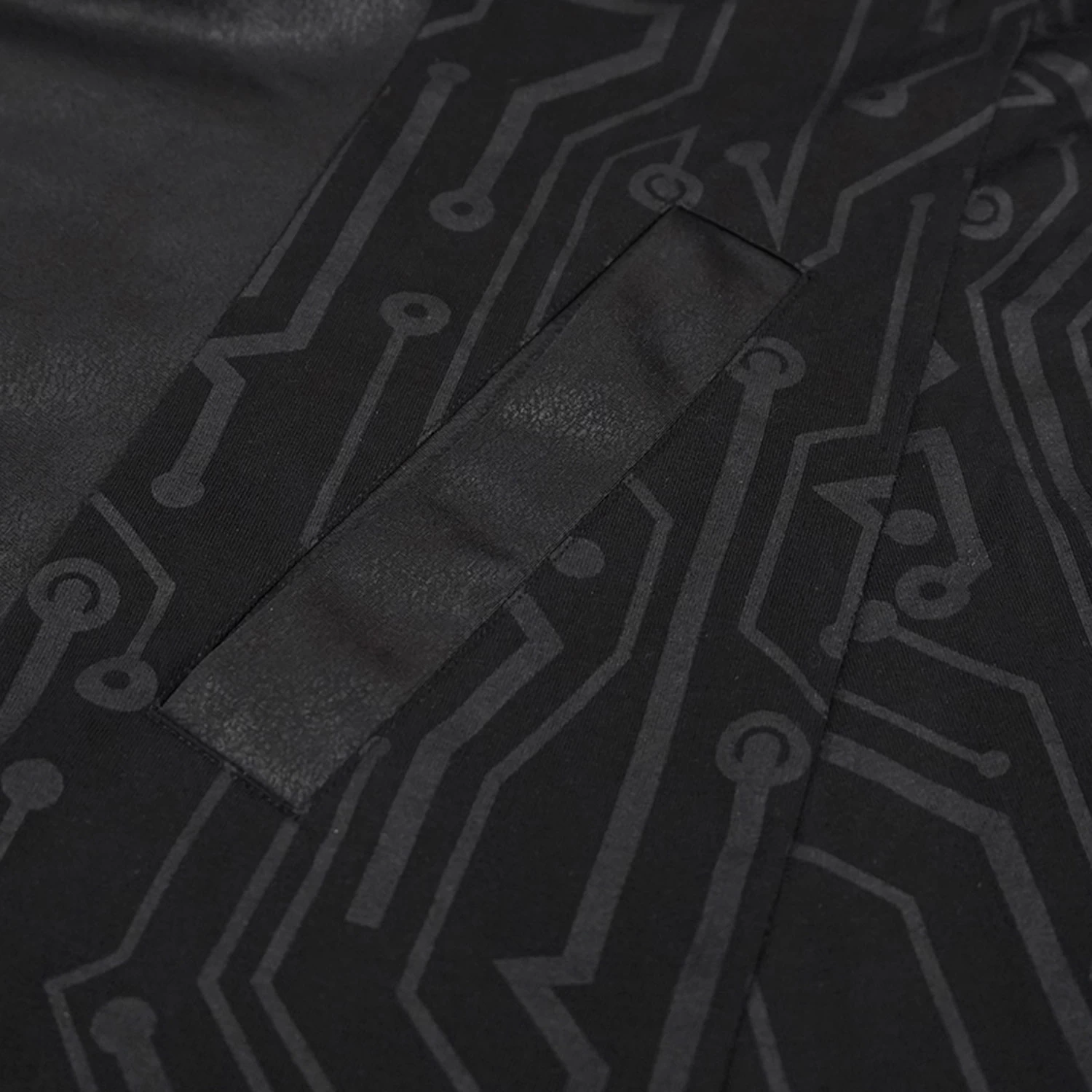 Veste à Capuche 'Cyber Game' Noire 19 Veste à Capuche 'Cyber Game' Noire – Image 17