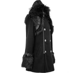 Veste D'Hiver à Capuche 'Soldier' Noire -Magasin De Mode veste d hiver a capuche soldier noire 10