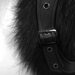 Veste D'Hiver à Capuche 'Soldier' Noire -Magasin De Mode veste d hiver a capuche soldier noire 18