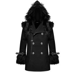 Veste D'Hiver Ă Capuche 'Soldier' Noire