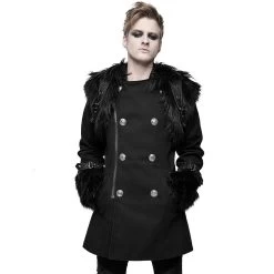 Veste D'Hiver à Capuche 'Soldier' Noire -Magasin De Mode veste d hiver a capuche soldier noire 4