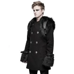Veste D'Hiver à Capuche 'Soldier' Noire -Magasin De Mode veste d hiver a capuche soldier noire 6