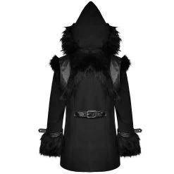 Veste D'Hiver à Capuche 'Soldier' Noire -Magasin De Mode veste d hiver a capuche soldier noire 8