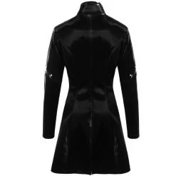 Veste 'Draven' En Simili Cuir Noir -Magasin De Mode veste draven en simili cuir noir 11