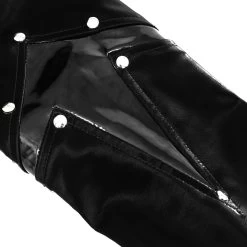 Veste 'Draven' En Simili Cuir Noir -Magasin De Mode veste draven en simili cuir noir 16