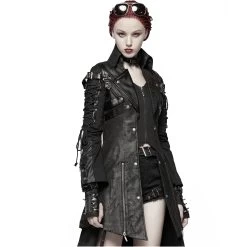 Veste Femme 'Poisonblack' Noire -Magasin De Mode veste femme poisonblack noire 5