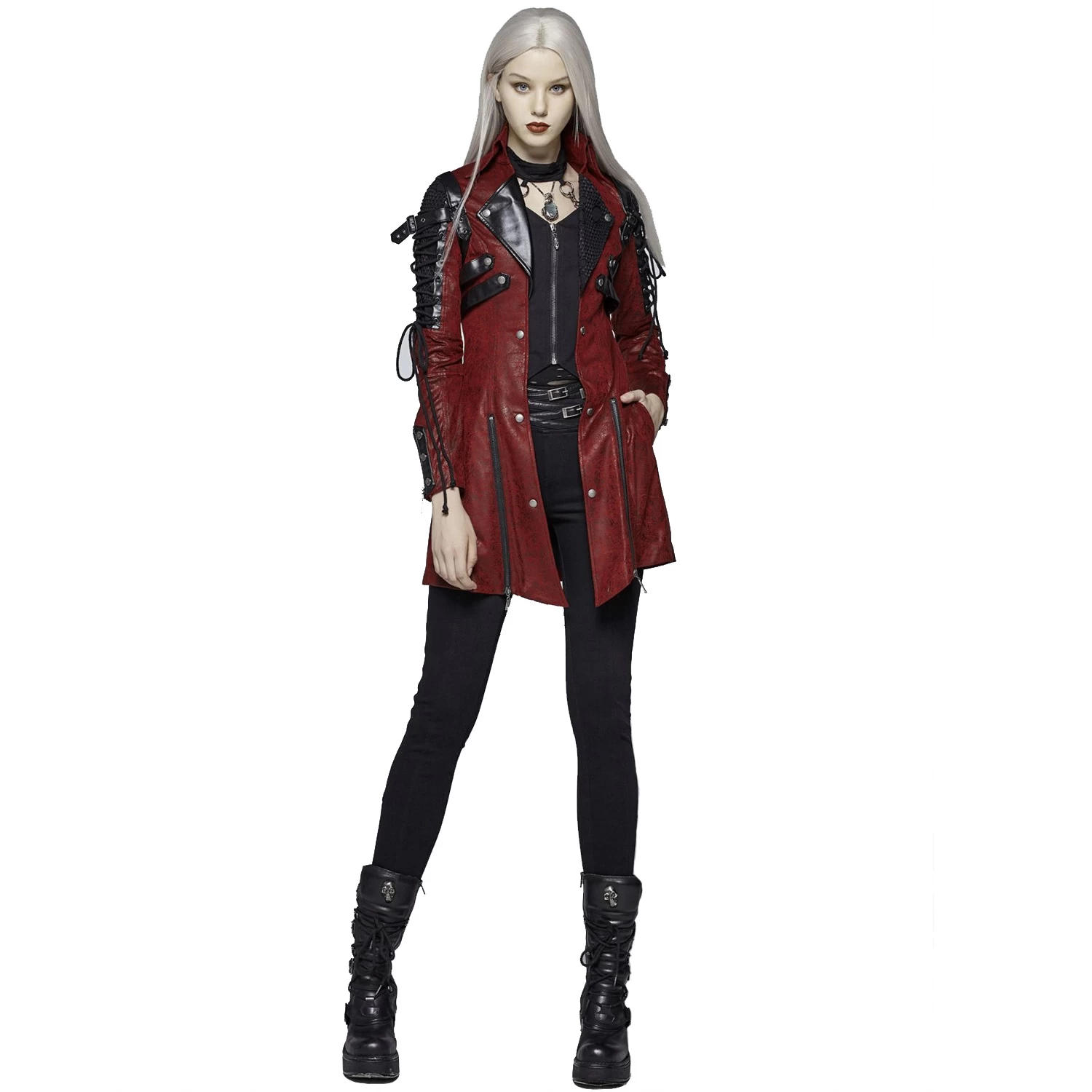 Veste Femme 'Poisonblack' Rouge 13 Veste Femme 'Poisonblack' Rouge â Image 11
