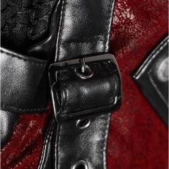 Veste Femme 'Poisonblack' Rouge 36 Veste Femme 'Poisonblack' Rouge -Magasin De Mode veste femme poisonblack rouge 14